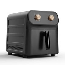 Klarstein - Heißluftfritteuse, Airfryer Backofen, 1900 Watt Kompakte Heißluftfritteuse, 8,3L Luft-Friteuse mit Timer, Einfache Bedienung, Große