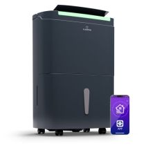 Klarstein - Luftentfeuchter Elektrisch Bis 30m2, Smart Luftentfeuchter Für Wohnung, Bad & Keller, Luft-entfeuchter Leise, Elektrischer Dehumidifier 