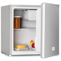 Klarstein - Mini Bar, Mini-Kühlschrank, 46 l, 47 x 49,5 x 44, 4 cm, leise, Ablagefach, Ablagefach in der Tür, 1 Flaschenrega , kleines Gefrierfach