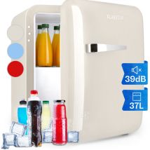 Klarstein - Mini Frigo et Congelateur de Chambre de 32L, Snacks, Boissons, Petit Frigo Top Silencieux, Mini Bar, Petit Réfrigérateur Camping, Mini