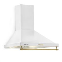 Klarstein - Montblanc 60 Hotte aspirante 60cm 610 m³/h 165 w 2 x 1,5W led -blanc