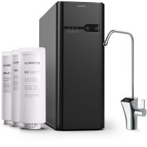 Klarstein Osmoseur Eau Potable Système de Filtration d'Eau par Osmose Inverse Maison 600GPD Filtre Osmoseur Inverse Domestique 99.99% Pureté