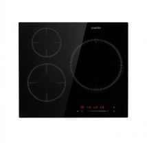 Klarstein - Plaque Induction 5800W, Plaque de Cuisson Electrique à Induction, Plaque Induction Encastrées 3 Feux, Tables de Cuisson Encastrable,