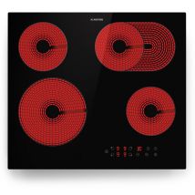 Klarstein - Plaque Induction 6500W Plaque de Cuisson Electrique à Induction Plaque Induction Encastrées 4 feux Tables de Cuisson Plaques chauffantes