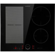 Klarstein - Plaque Induction 7000W, Plaque de Cuisson Electrique à Induction, Plaque Induction Encastrées 4 Feux, Tables de Cuisson Encastrable,