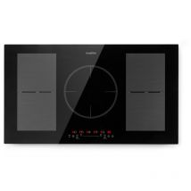 Klarstein - Plaque Induction 9300W, Plaque de Cuisson Electrique à Induction, Plaque Induction Encastrées 5 Feux, Tables de Cuisson Encastrable,