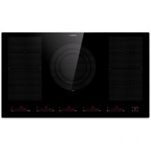Klarstein - Plaque Induction en Céramique de 9600W, Plaque de Cuisson Electrique à Induction, Plaque Induction 5 Feux, Tables de Cuisson, Plaques