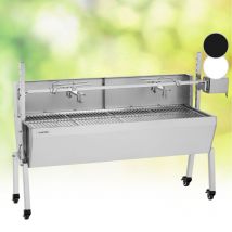 Klarstein - OneConcept Tourne Broche Electrique 2 en 1, Mechoui, Rotisserie et Gril de Barbecue, Broche Cochon de Lait, Tourne Broche Barbecue avec