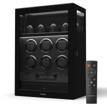 Klarstein - SecureTouch Remontoir de montre automatique – Boite à montre automatique pour 10 montres, moteur silencieux, réglages tpd, verrouillage