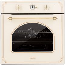Klarstein - Victoria Four multifonction encastrable 70L de 50 à 250°C Chaleur tournante Classe a Look rétro Ivoire