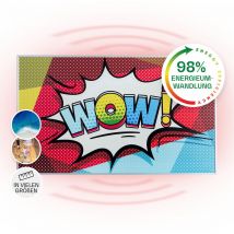 Klarstein - Radiateur Infrarouge Mural, Chauffage Infrarouge 600W, Panneau Chauffant Infrarouge, Télécommande, Radiateur Electrique Extra Plat, Salle