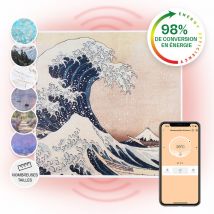 Klarstein - Radiateur Infrarouge Mural Intelligent, Chauffage Infrarouge 350W, Panneau Chauffant Infrarouge, app Mobile, Radiateur Electrique Extra