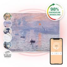 Klarstein - Radiateur Infrarouge Mural Intelligent, Chauffage Infrarouge 500W, Panneau Chauffant Infrarouge, app Mobile, Radiateur Electrique Extra