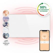 Klarstein Radiateur Infrarouge Mural Intelligent, Chauffage Infrarouge 720W, Panneau Chauffant Infrarouge, APP Mobile, Radiateur Electrique Extra