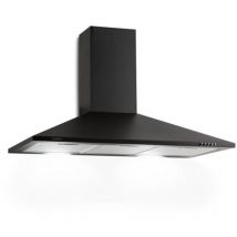 Klarstein - Zugspitze 90 Hotte aspirante murale 65W 330 m³/h led classe b - noire