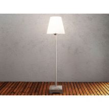 Klassische led Außenstehleuchte aus Aluminium, Höhe 130cm, Weiß
