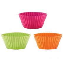 Klassischer Muffin-formensatz X12 7cm Farben - Lekue