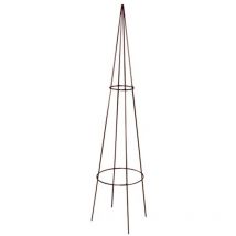Klassischer Tuteur-tipi 20x100cm, Gealtertes Eisen - Louis Moulin