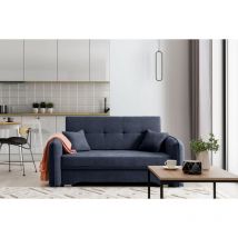 E-meubles - Klassisches Sofa - eleganter Stil dekorative Steppung, Sofa mit Schlaffunktion und Bettkasten, Wohnzimmereinrichtung 3-Sitzer-Sofa,
