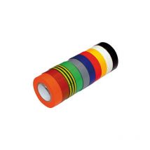 Lot de 10 rubans adhésifs d'électriciens (risp)