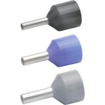 4338 Aderendhülse 2.5 mm² Teilisoliert Blau 100 St. - Klauke
