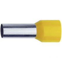 Klauke 47512 Capocorda 6 mm² Parzialmente isolato Giallo 100 pz.