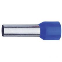 Embout simple d'extrémité de câble Klauke 47712 16 mm² x 12 mm partiellement isolé bleu 100 pc(s)