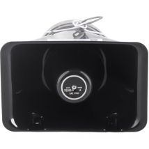 Klaxon de Voiture 12V 200W, Haut-parleur de Klaxon D'alarme de Voiture Universel Super Fort, Fonctionne avec le Système D'alarme