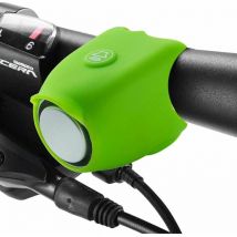 Klaxon Vélo, Sonnette électrique Sonnette pour Velo Trotinette, électronique Mini Avertisseur Sonore Cloche E-Bell étanche Coque en Silicone Bell