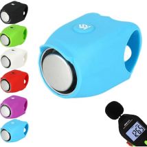Einemgeld - Klaxon VéLo Puissant, Klaxon Vélo, Sonnette Electrique pour Velo Trotinette, Electronique Mini Avertisseur Sonore Cloche E-Bell étanche
