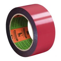 BARNIER Klebeband 6099 Rot 33 x 50 mm – vielseitig für Reparaturen, Abdichtungen, Maskierungen – starke Haftung – handreißbar