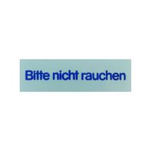 Conacord - Klebeschild Bitte nicht Rauchen Klebeschild