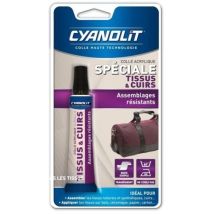 Spezialkleber Für Stoffe - Cyanolit - Flexible Befestigung - Ideal Für Stoffe Und Textilien