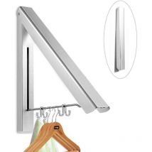 Kleiderhaken Klappbar Aussenbereich Wäschelüfter für Ecken, Balkon