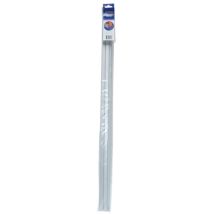 Kleiderstangenhalter Mit Clips, 103 Cm, Eloxiert, Silber - Mistral
