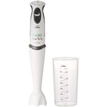 Klein - Theo 9624 Frullatore a Immersione Braun i Replica sicura per i Bambini con finte Lame rotanti e misurino i Dimensioni- 7 cm x 25 cm x 5 cm i