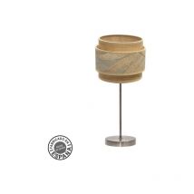 Kleine Tischplatte Samoa 1xe14 Leder/Kamel 44x18x18cm