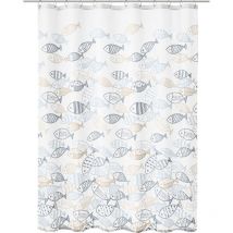 Duschvorhang multicolor Sardinas 180 x 200 cm Duschvorhänge - Kleine Wolke