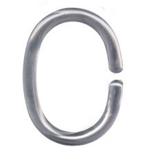 Duschvorhangringe silber, 12 Stück Duschvorhänge - Kleine Wolke