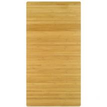 Tapis de bain Bambus 50x80 cm Marron Kleine Wolke