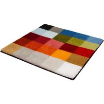 Tappeto da Bagno 8821148135 Cubetto poliacrilico, Multicolore, 60 x 60 XC3 cm - Kleine Wolke