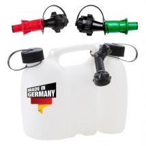 Kraftstoffdoppelkanister Profi 3 + 1,5 L Natur Hdpe L308xb145xh254mm