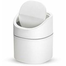 Kleiner Tisch-Mülleimer, Mini-Küchen-Desktop-Mülleimer, Büro-Mülleimer, verwendet im Wohnzimmer, Schlafzimmer und Büro, Kunststoff-Mülleimer für den