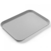Kleines Serviertablett Fast Food Polypropylen grau Hendi 878705