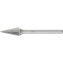 Pferd - 21215083 Frässtift Hartmetall Spitzkegel Länge 43 Mm Produktabmessung, Ø 6 Mm Arbeits-länge 1