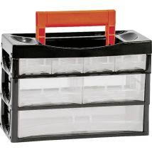 Alutec 66010 Sortimentskoffer Anzahl Fächer: 7 Inhalt 1 St.