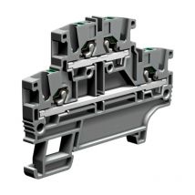 Einsteckbare Doppelstockklemme mit 2,2 mm Sprungfeder EFD200GR - Cabur