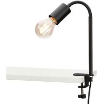 Klemmleuchte Krampo Schwarz E27, Max. 10w Klemmleuchte - Briloner