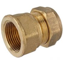 Klemmverschraubung Für Kupferrohre - Gerade 15 Mm X 1/2'' Ig Für Heizung Und Trinkwasser