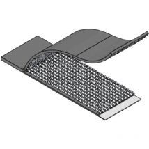 RKWFA-16-300 Klettkabelbinder zum Aufkleben Haft- und Flauschteil (l x b x h) 52.3 x 19.8 x 1 - Richco